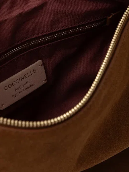 Coccinelle сумочка hobo замшева
