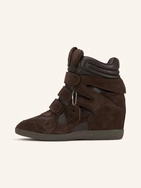 Sneakersy Steve Madden skórzane brązowe