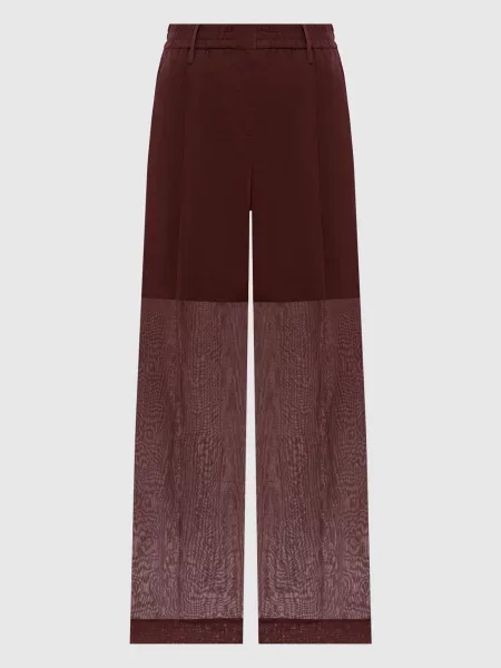 Брюки Brunello Cucinelli коричневые