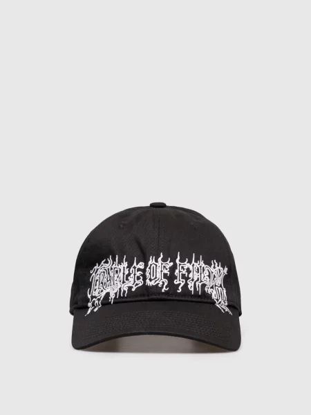 Кепка з вишивкою Vetements чорна