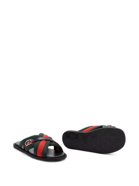 Sandale Gucci cu bretele negru