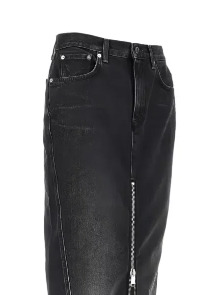 Fustă din denim Haikure negru