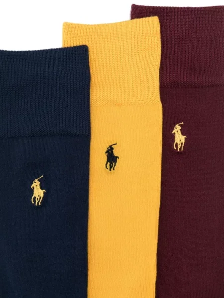 Siuvinėtas iš natūralios odos marškinėliai Polo Ralph Lauren apkarpytas žalia