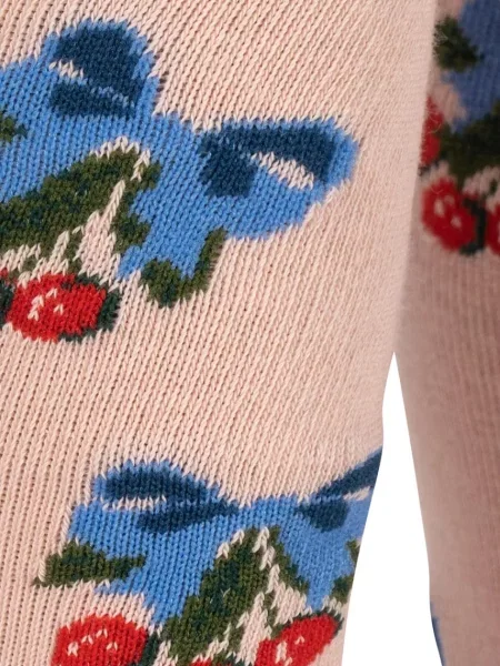 Konges Sløjd Дитячі колготки 2 PACK FLOWER AND CHERRY JACQUARD TIGHTS