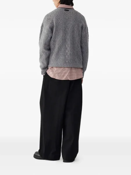 Pantaloni Studio Tomboy plisate negru