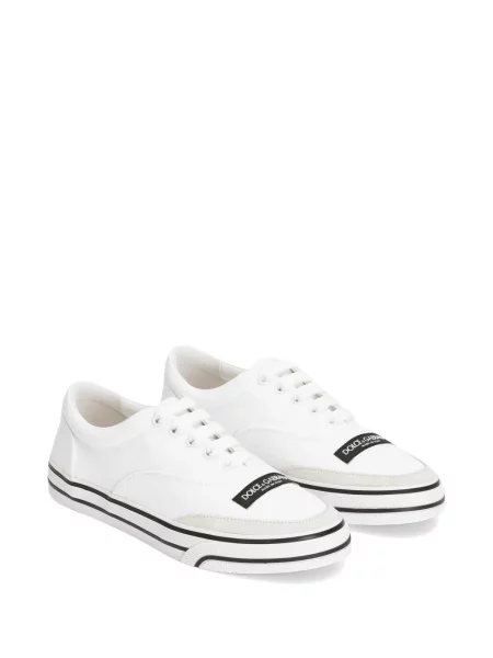 Vászon sneaker Dolce & Gabbana fehér
