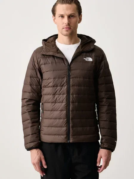 The North Face πουπουλένιο μπουφάν ανδρικό Classic Down καφέ