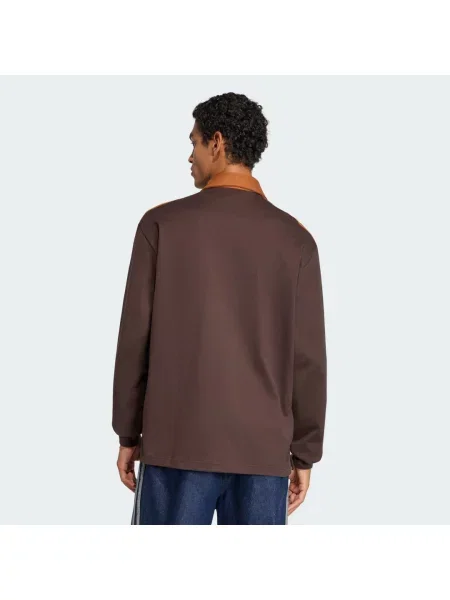 Adidas Originals longsleeve brązowa