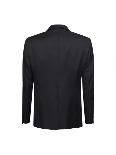 Garnitur Tagliatore wełniany elegancki niebieski