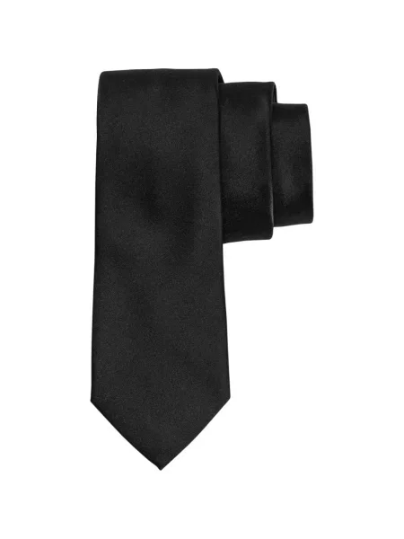 Cravată Ferragamo de mătase negru