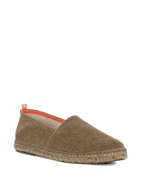 Espadrile Abarca fără toc maro