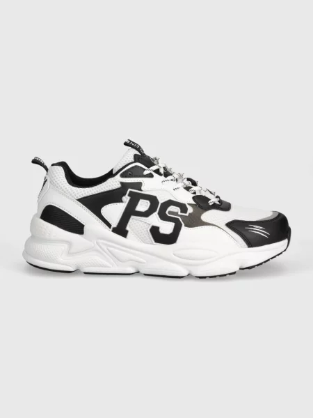 Sneakersy Plein Sport skórzane białe