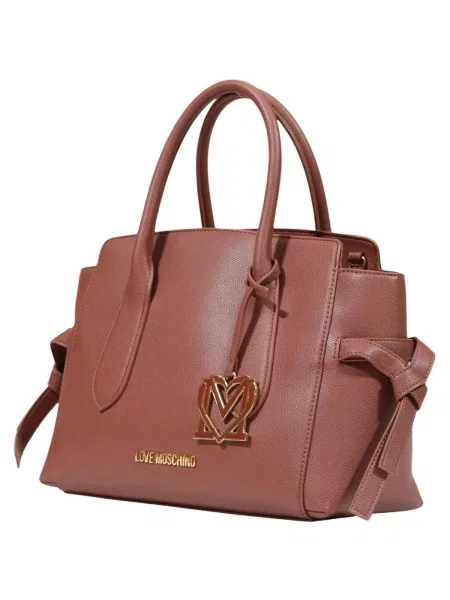 Geantă Love Moschino maro