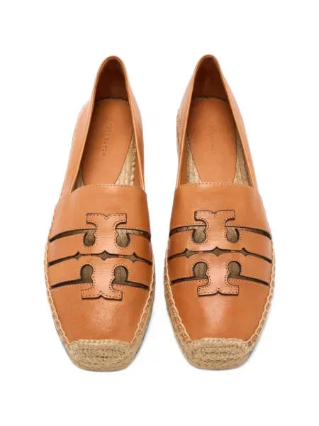 Εσπαντρίγιες Tory Burch με πλατφόρμα καφέ