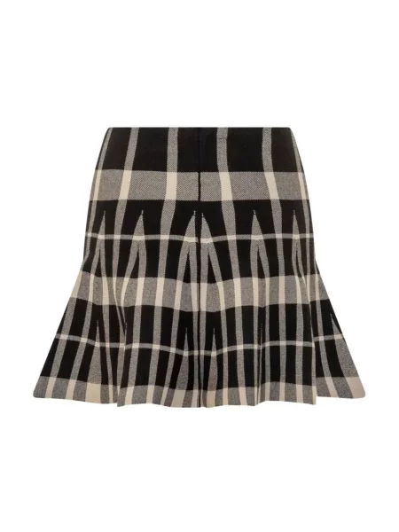Spódnica mini Msgm w kratę czarna