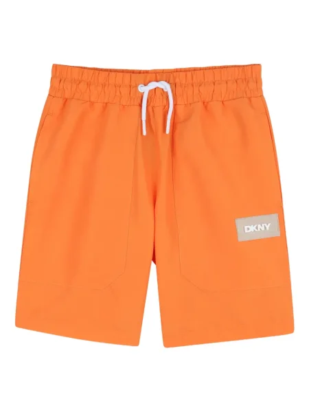 Dětské spodní díl plavek Dkny oranžový