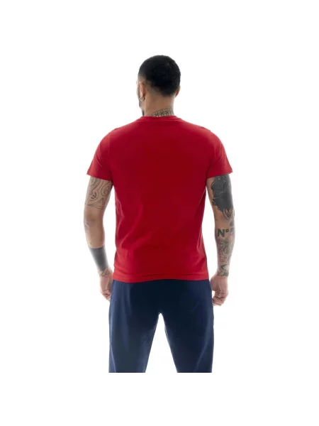 Scurt tricou Leone 1947 cu mâneci scurte roșu