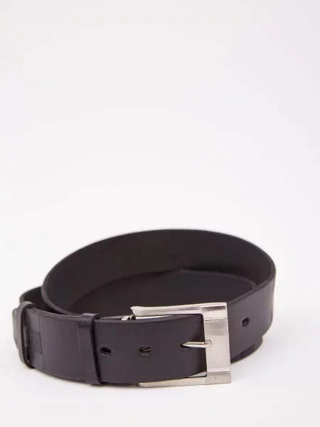 Ремень Ager из искусственной кожи с ремешками черный