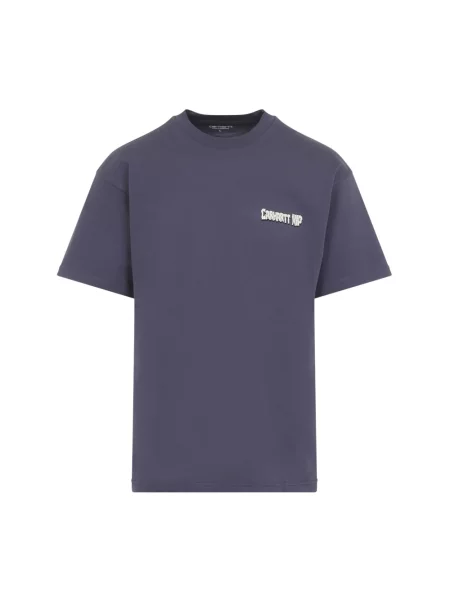 Koszulka Carhartt Wip fioletowa