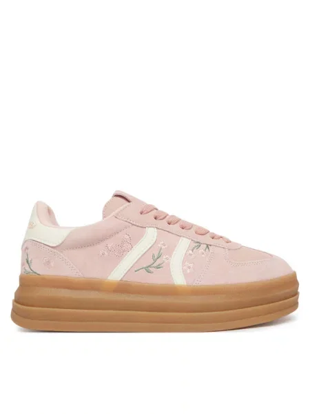 Aldo Sneakersy Elabrintar różowy