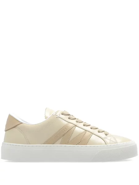 Sneakerși Moncler cu șireturi din dantelă