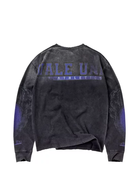 Pulover Vale cu imagine negru