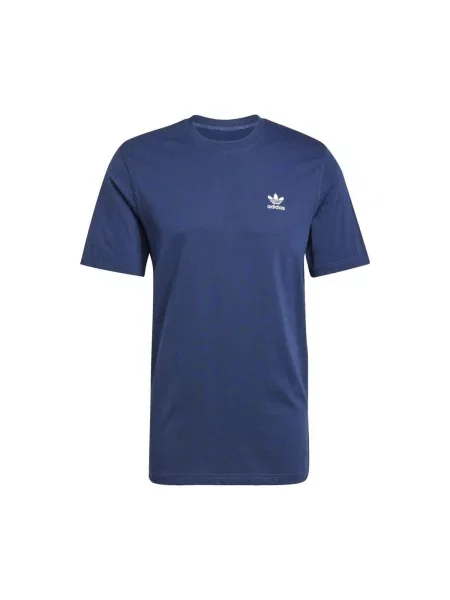 T-shirt adidas Trefoil Essentials Tee Night Indigo/ Off White M bijela