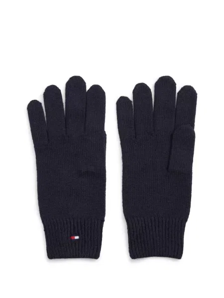 Tommy Hilfiger Mănuși cu adaos de lână albastru