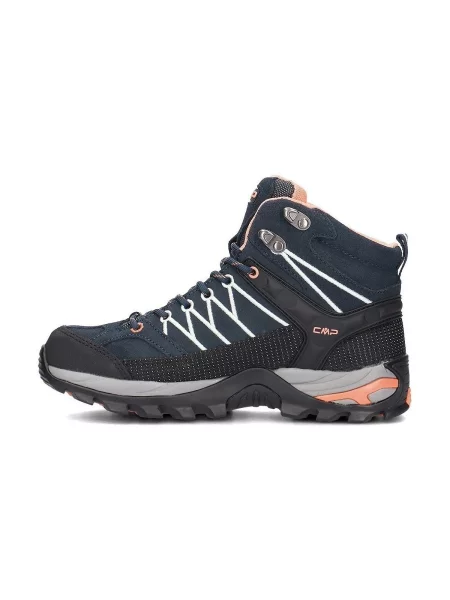 Trekové boty CMP Rigel Mid black and navy blue modré