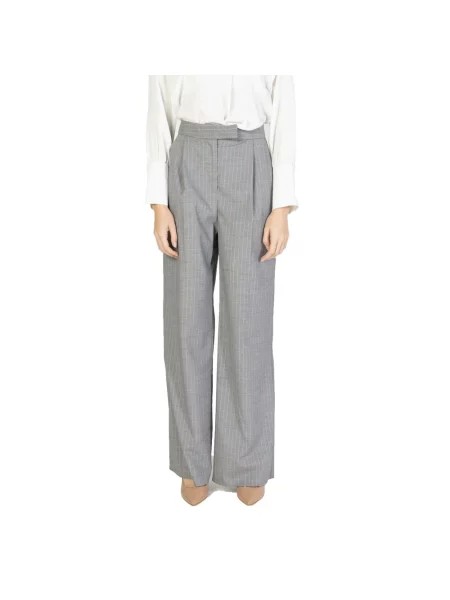 Spodnie Rinascimento w paski szare