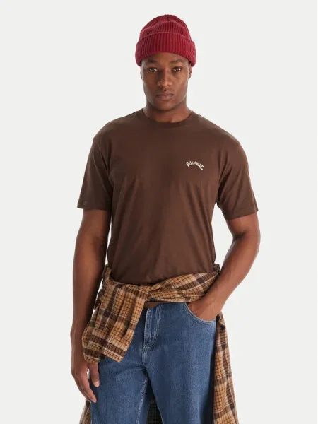 Billabong Tricou Arch Crew SS maro