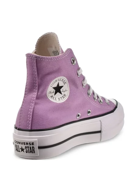 Kožené retro tenisky Converse Chuck Taylor All Star s výšivkou černé