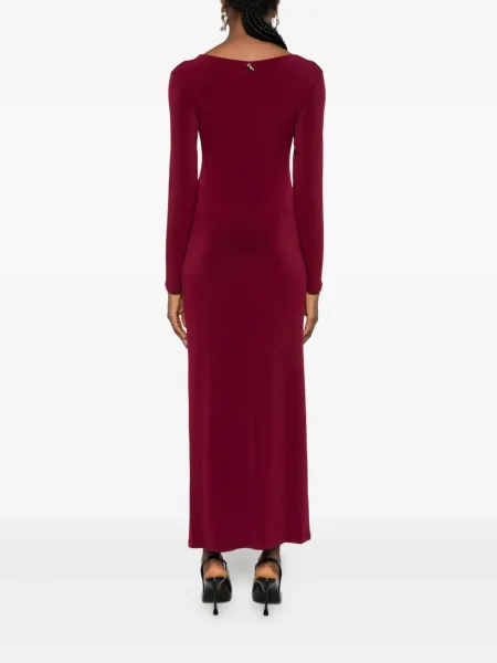 Rochie midi Patrizia Pepe până la genunchi de costum violet