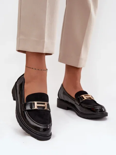 Мокасини S. Barski черно