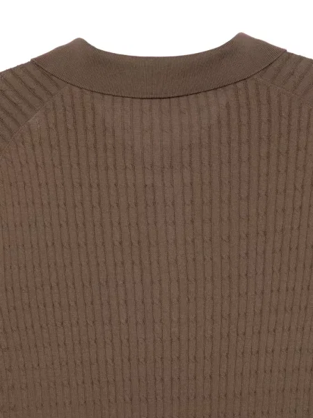 Tricou polo Tagliatore maro