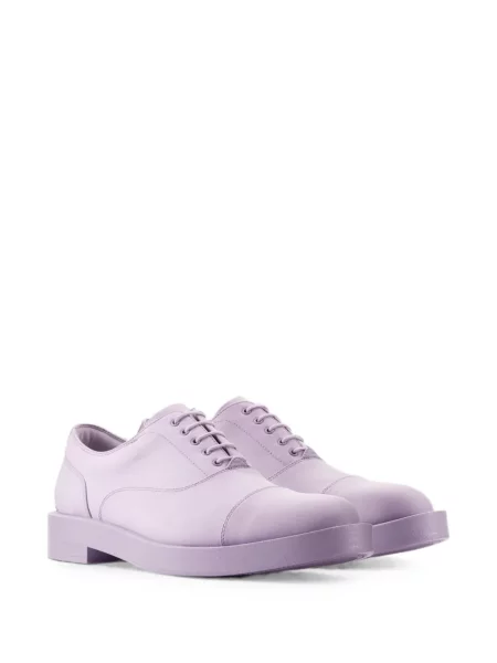 Кожени ниски обувки Clarks Originals виолетово
