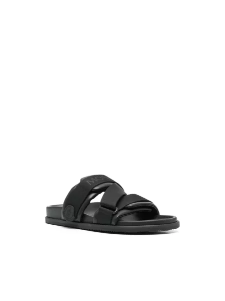 Klapki Moncler czarne