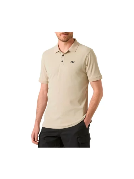 Koszulka polo Helly Hansen beżowa