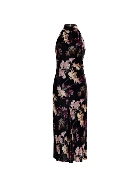 Rochie Cara Cara cu model floral cu imagine negru