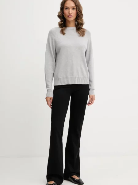 MM sweter wełniany EBANO lekki szary