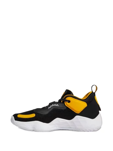 Sneakerși Adidas Solar cu șireturi cu dungi din dantelă negru