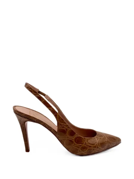 Pantofi cu toc Roberto Festa slingback maro