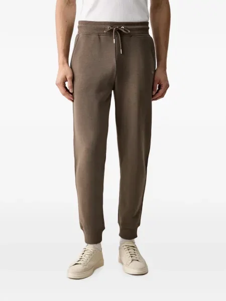 Pantaloni Gant alergare cu cordon maro