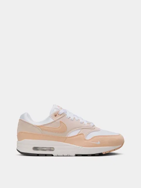 Кросівки NIKE Air Max 1 текстиль бежевий