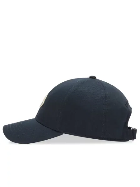 Czapka z daszkiem Moncler niebieska