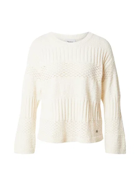 Pepe Jeans Pulover Alaya' alb