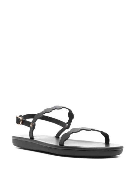 Sandale Ancient Greek Sandals din piele negru