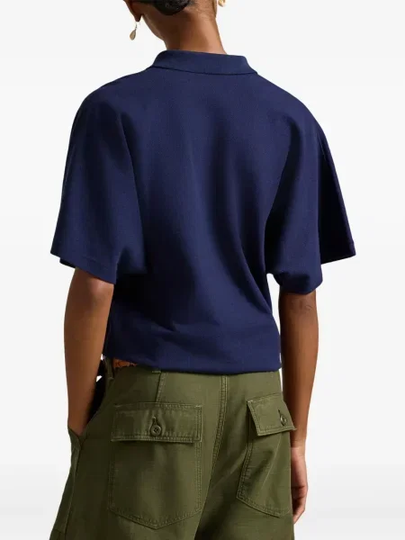 Μικρός πλεκτά σορτς Polo Ralph Lauren με κέντημα λευκό