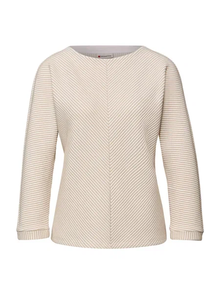 STREET ONE Svetr velbloudí / offwhite