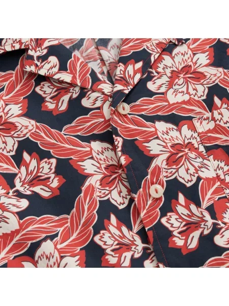 Koszula Brooks Brothers popelinowa czerwona